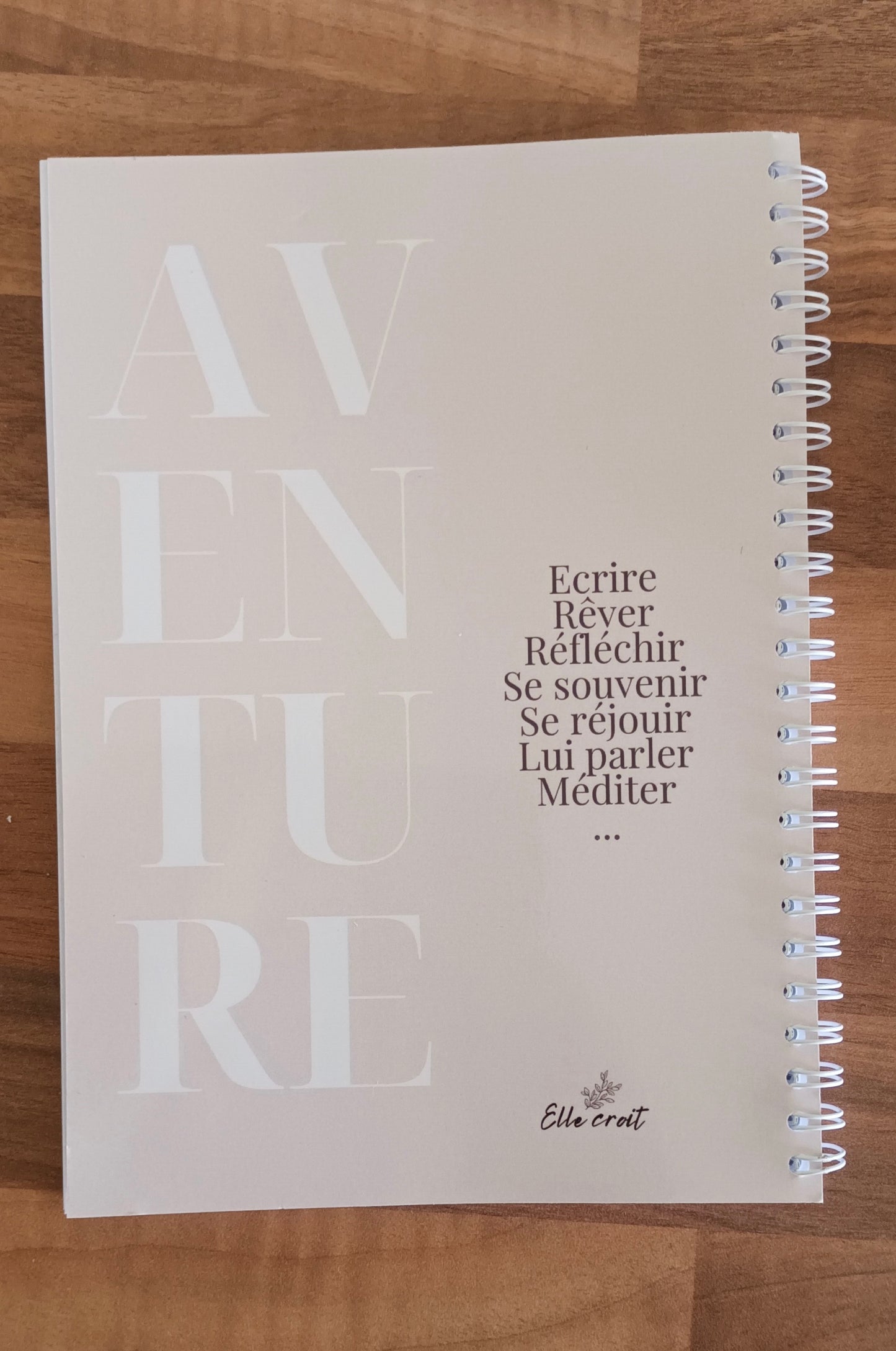 Carnet de note / de journaling - Voyage avec Lui