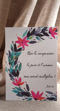Charger l'image dans la galerie, Carte Jude 1.2 verset collection amour
