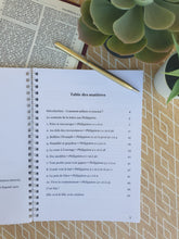 Charger l'image dans la galerie, Journal d'étude - Philippiens