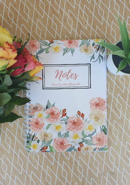 Carnet de note Quand les idées fleurissent... - 2e chance