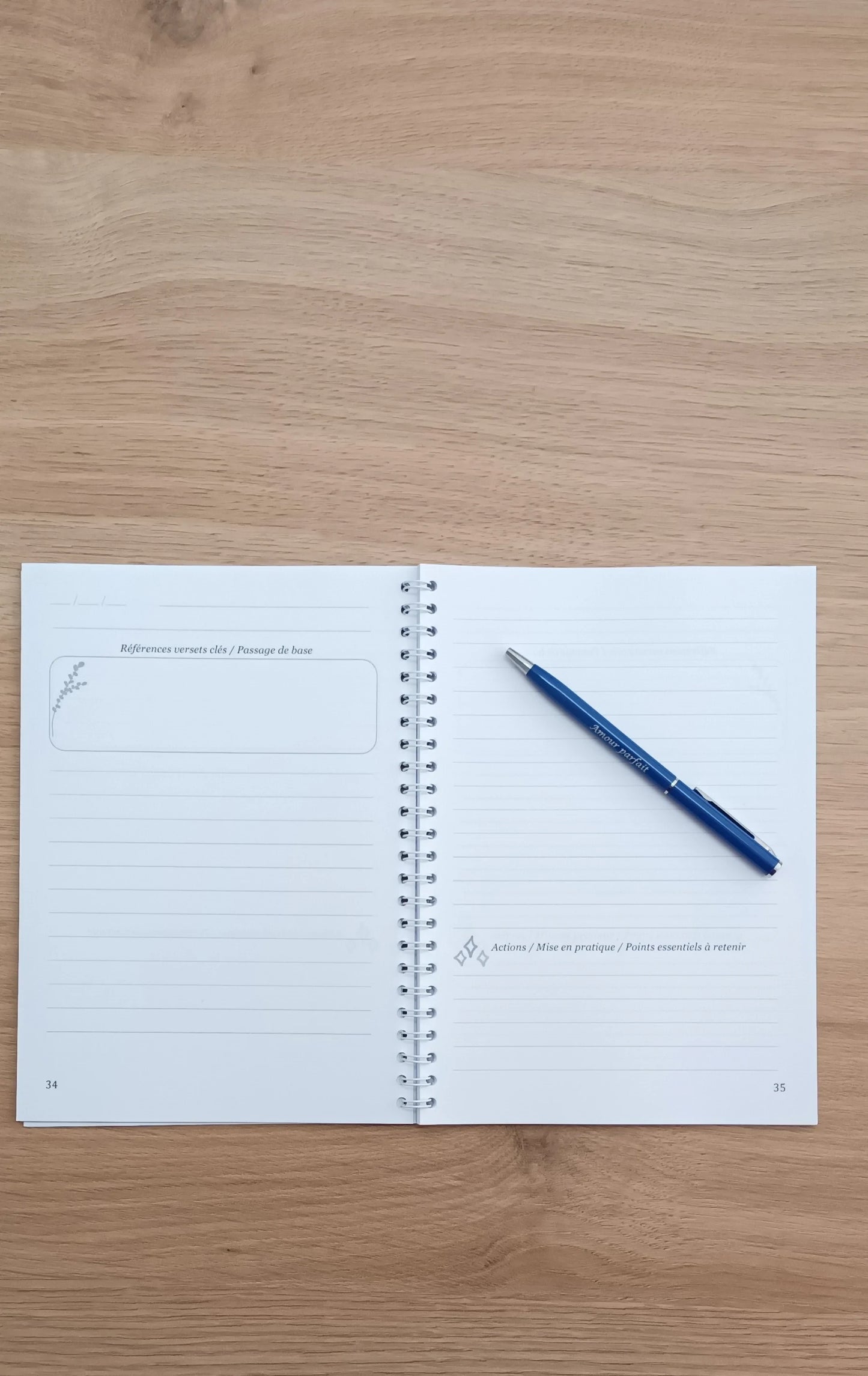 Carnet de notes - spécial prédication, conférence, étude biblique 2e chance