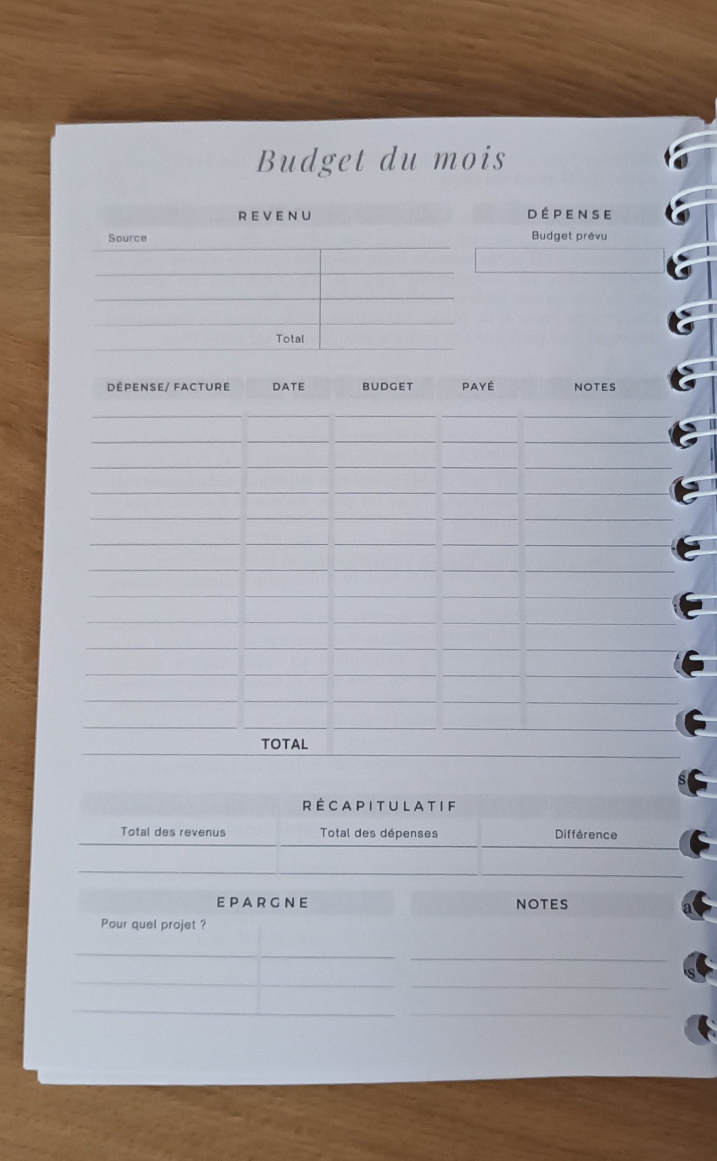 Planner / agenda 2024 Elle Croit
