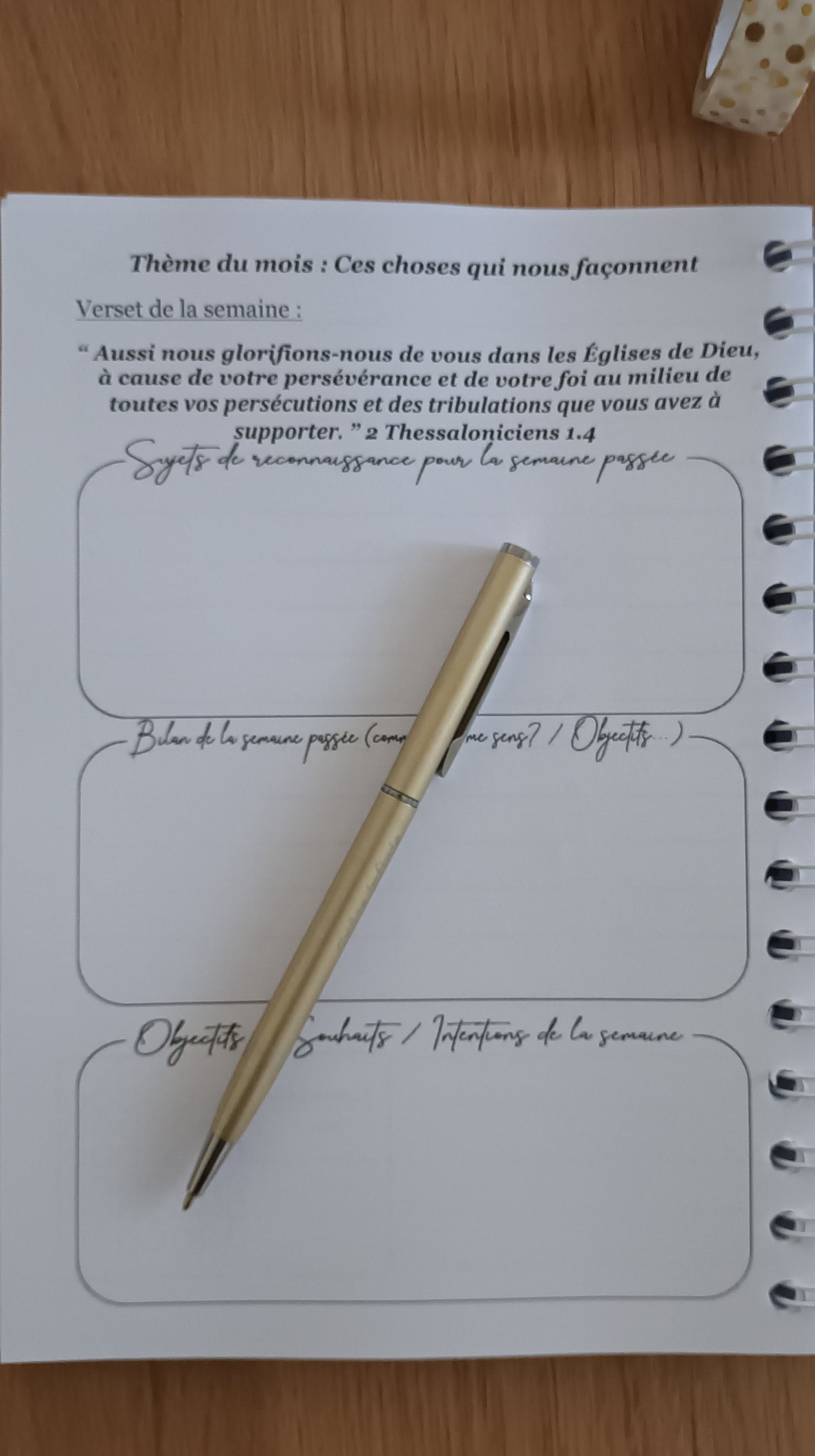 Planner / agenda 2026 Elle Croit