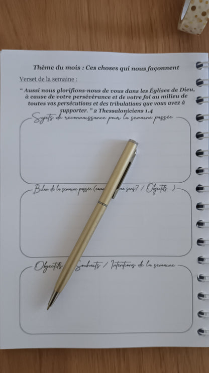 Planner / agenda 2026 Elle Croit