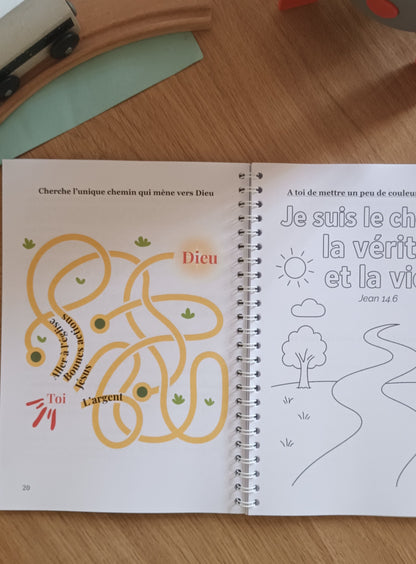 Mon journal : pour prier et explorer la Bible - Carnet enfant