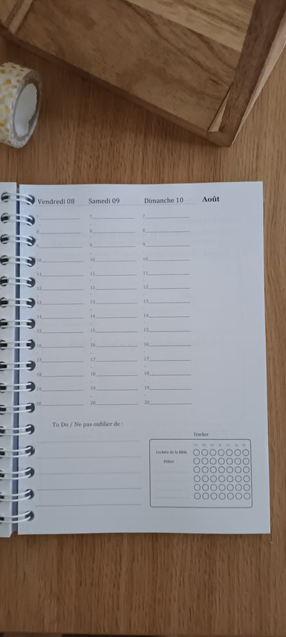 Planner / agenda 2025 Elle Croit