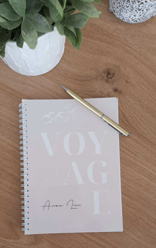 Carnet de note / de journaling - Voyage avec Lui 2e chance