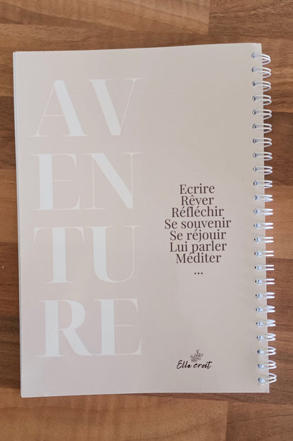 Carnet de note / de journaling - Voyage avec Lui