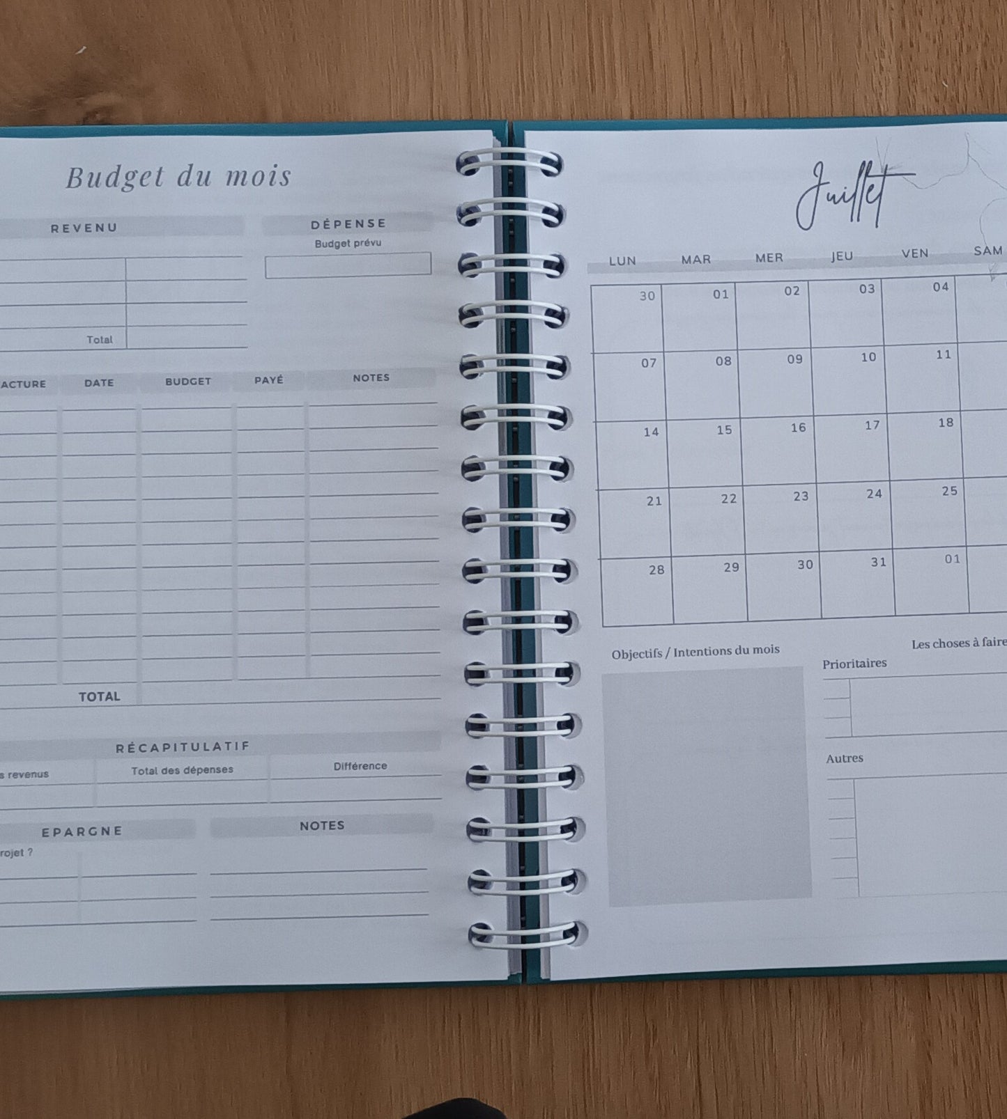 Planner / agenda 2025 Elle Croit