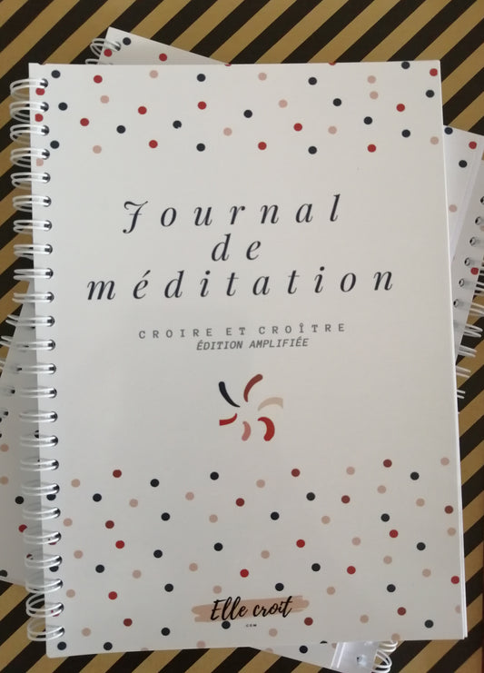 journal de méditation croire et croître édition amplifiée