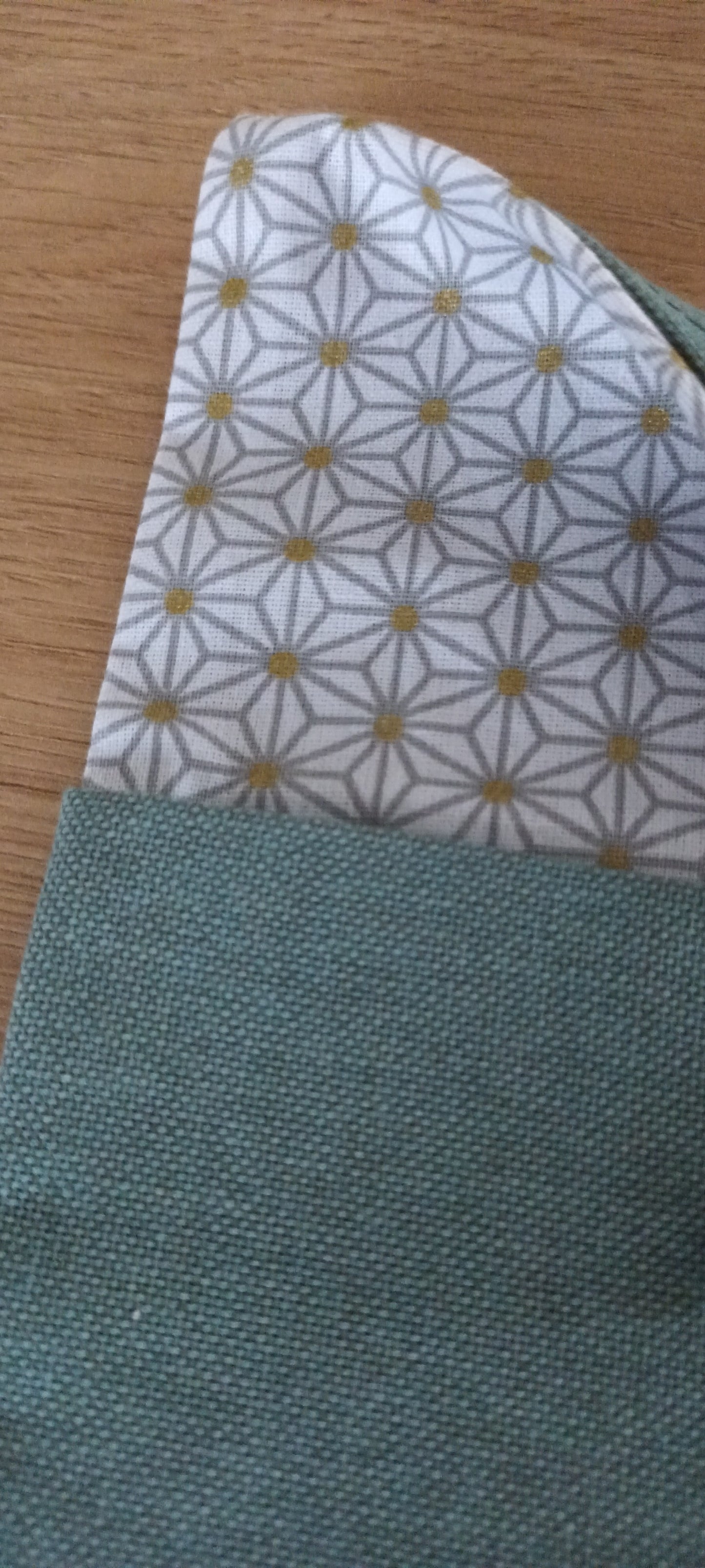 Intérieur doré graphique pochette pour Bible Unique et Précieuse