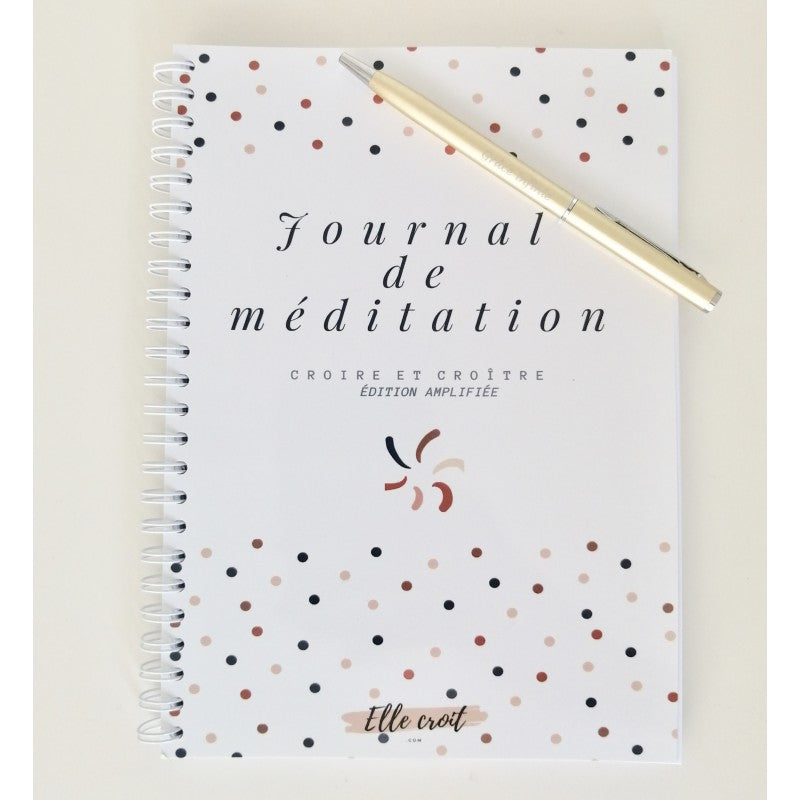 journal de méditation édition amplifiée