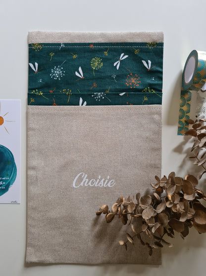 Pochette pour Bible Choisie version verte